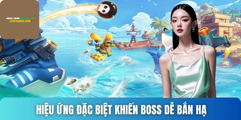 Săn Boss cùng nhiều hiệu ứng dụng súng khác nhau